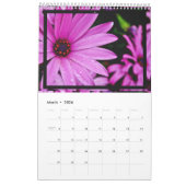 日常の花写真 カレンダー (3月 2026)