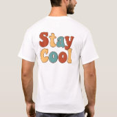 日常の装い Tシャツ (裏面)