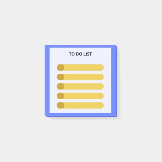 日常のTo Doに不可欠な生産性ツール ポストイット (正面)