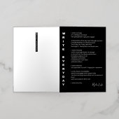 日常を紡ぐ作家の詩 箔グリーティングカード (外側レイダウン)
