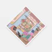 日常使いと特別なイベントのナプキン スタンダードランチョンナプキン (角)