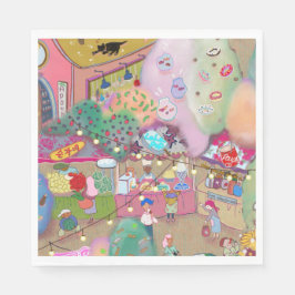 日常使いと特別な日のナプキン スタンダードランチョンナプキン