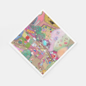 日常使いと特別な日のナプキン スタンダードランチョンナプキン (角)