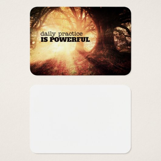 日常業務 (正面&裏面)