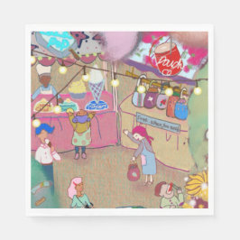 日常 & イベント対応のナプキン スタンダードランチョンナプキン