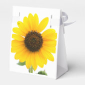 日当たりの良いひまわりトリートボックス フェイバーボックス (裏面サイド)