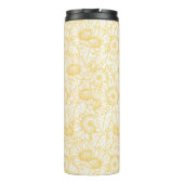 日当たりの良いひまわり模様 タンブラー (裏面)