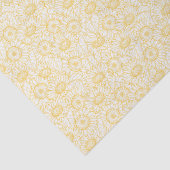 日当たりの良いひまわり模様 薄葉紙 (詳細)