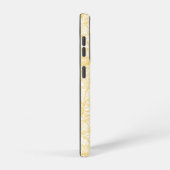 日当たりの良いひまわり模様 SAMSUNG GALAXYケース (右側面)