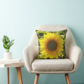 日当たりの良いひまわり クッション (椅子)