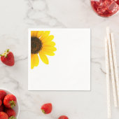 日当たりの良いひまわり スタンダードカクテルナプキン (インサイチュ)