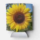 日当たりの良いひまわり 缶クーラー (裏面)