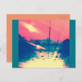 日当たりの良いイチゴ地下 ポストカード (正面/裏面)