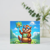 日当たりの良いグラウンドホッグ シーズンポストカード (スタンド正面)