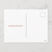 日当たりの良いグラウンドホッグ シーズンポストカード (裏面)