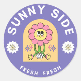 日当たりの良いサイドフラワー ラウンドシール