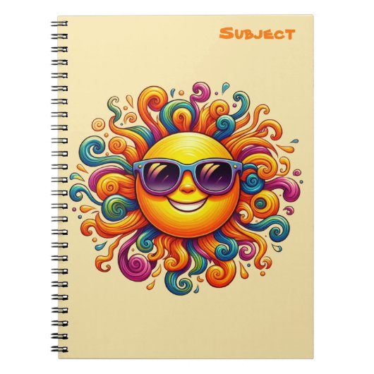 日当たりの良いスマイル ノートブック (正面)