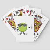 日当たりの良いテニスボール トランプ (裏面)