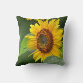 日当たりの良いヒマワリ枕 クッション (裏面)