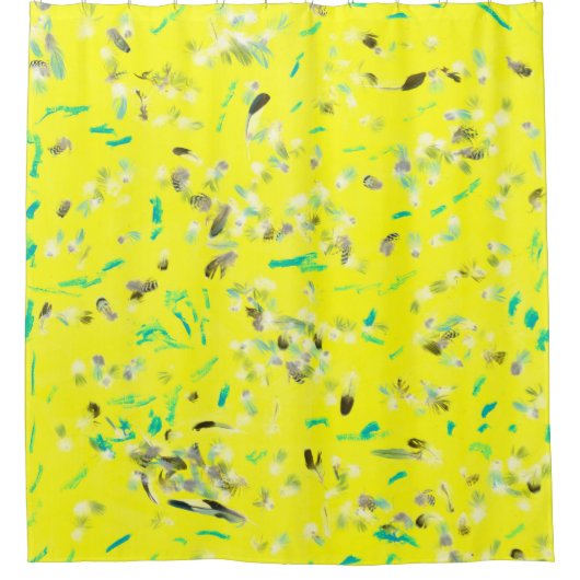 日当たりの良いフライトシャワーカーテン シャワーカーテン (正面)