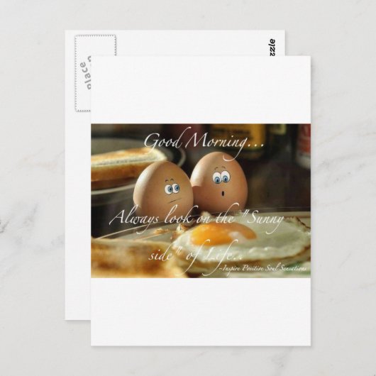 日当たりの良い側でLIfeを生きる ポストカード (正面/裏面)