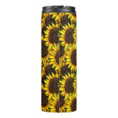 日当たりの良い大きなひまわりパターン タンブラー (裏面)