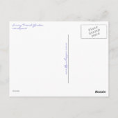 日当たりの良い庭フランスののはがきに午後 ポストカード (裏面)