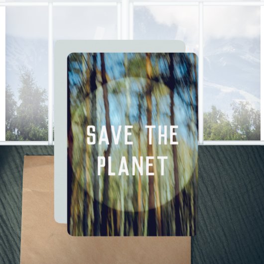 日当たりの良い松林 カード