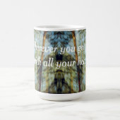 日当たりの良い松林 コーヒーマグカップ (中央)