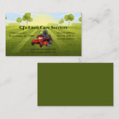 日当たりの良い気に芝生 名刺 (正面/裏面)