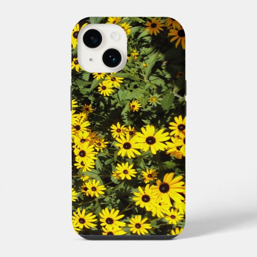 日当たりの良い牧草地 iPhoneケース (裏面)
