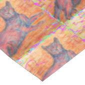 日当たりの良い石畳の猫 テーブルクロス (アングル)