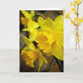 日当たりの良い花びら カード (黄色い花)