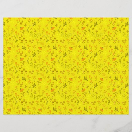 日当たりの良い草花 (裏面)