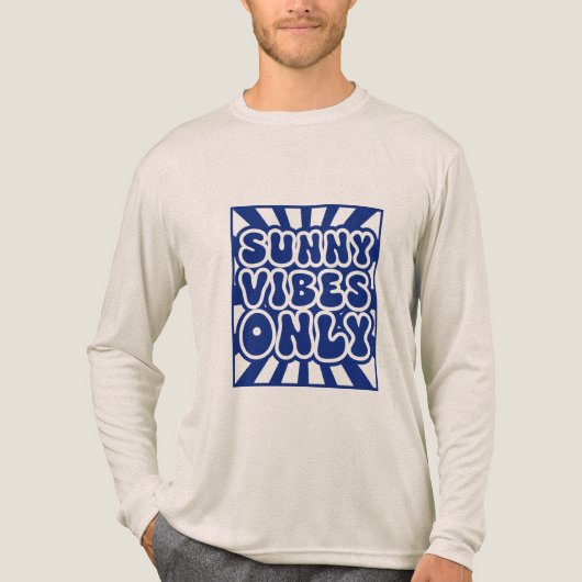 日当たりの良いVibesのみ – ヴィンテージGroovy Energy トライブレンドＴシャツ (正面)