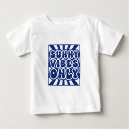 日当たりの良いVibesのみ – ヴィンテージGroovy Energy ベビーTシャツ
