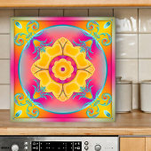 日当カラフルたりの良いフローラキッチンまたは浴室タイル タイル