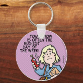 日忙し キーホルダー (正面)
