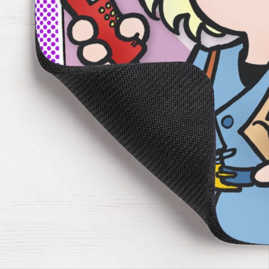 日忙し マウスパッド (コーナー)