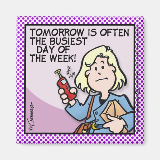 日忙し マグネット (正面)