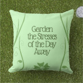 日感動的のストレスを庭に植え遠くにる アウトドアクッション (芝生)