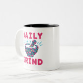 日挽き薬剤師技術薬剤師 ツートーンマグカップ (正面左)