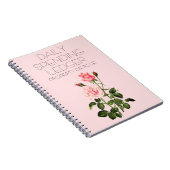 日支出元帳バラ財務ノートブック ノートブック (右側)