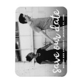 日救付モダン筆写真 マグネット (縦)