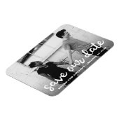 日救付モダン筆写真 マグネット (左側)