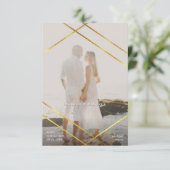 日救付幾何金ゴールドフレームの発表 招待状 (スタンド正面)