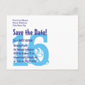 日救付甘16紫ブルーバースデーパーティーV06 案内ポストカード (裏面)