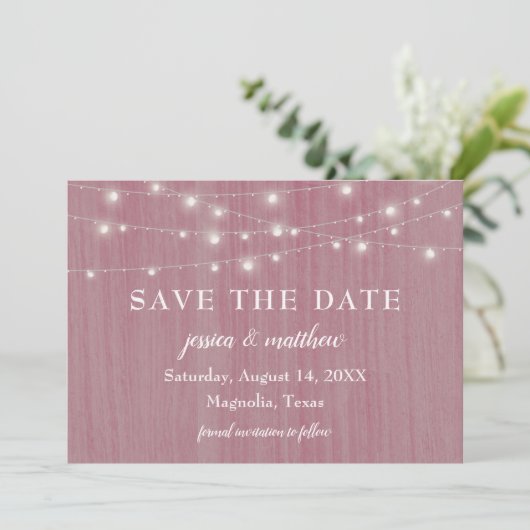 日救付素朴農家ライトピンク セーブザデート (スタンド正面)