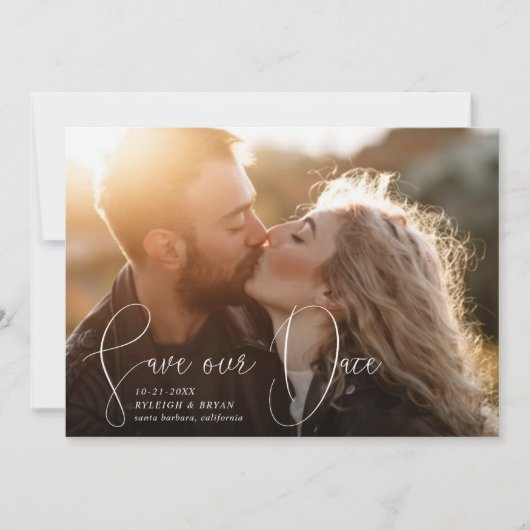 日救付線スムーズなペンのストローク 招待状 (正面)