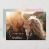 日救付線スムーズなペンのストローク 招待状 (正面/裏面)